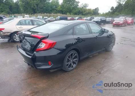 2019 Honda Civic Sport from USA, damaged, VIN 2HGFC2F8XKH504582